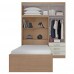 ROUPEIRO 4P. ABRIR 3G C/ CAMA MX LISBOA CASTANHO/OFF WHITE ROUPEIRO 4P. ABRIR 3G C/ CAMA MX LISBOA CASTANHO/OFF WHITE