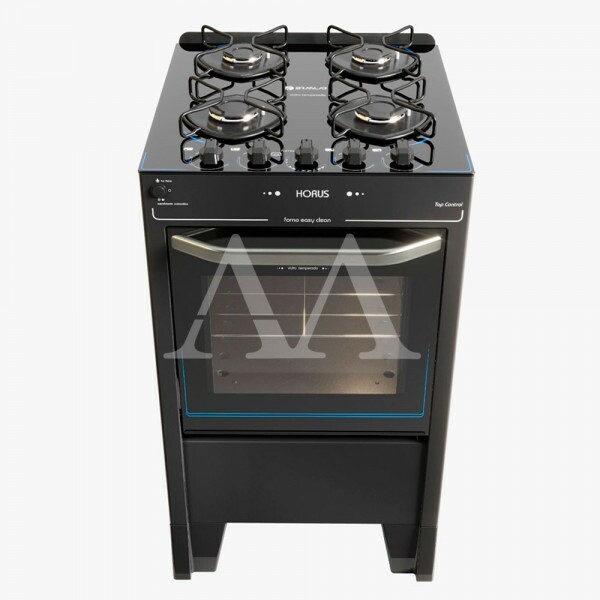 FOGAO 4B BRASLAR PISO HORUS TOP CONTROL AUTOMATICO BLACK FOGAO 4B BRASLAR PISO HORUS TOP CONTROL AUTOMATICO BLACK