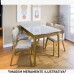 MESA IMCAL WIND 1.2 C/ VIDRO RETANGULAR OFF WHITE / NATURE MESA IMCAL WIND 1.2 C/ VIDRO RETANGULAR OFF WHITE / NATURE