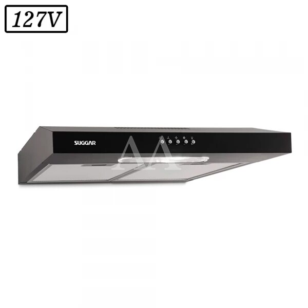 DEPURADOR AR SUGGAR SLIM 80CM 3 VEL 127V PRETO DEPURADOR AR SUGGAR SLIM 80CM 3 VEL 127V PRETO