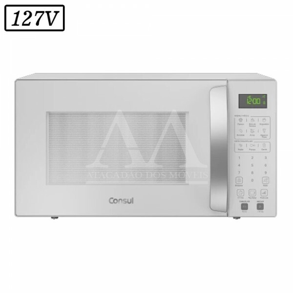 FORNO MICROONDAS CONSUL CMS46AB 32L 127V BRANCO FORNO MICROONDAS CONSUL CMS46AB 32L 127V BRANCO