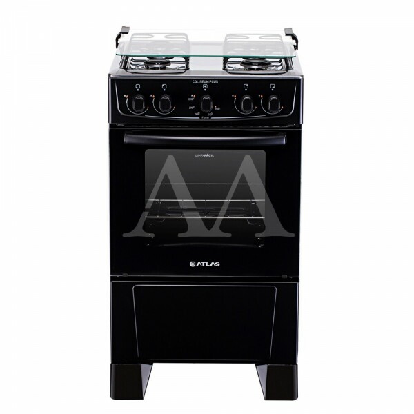 FOGAO 4B ATLAS COLISEUM PLUS PRETO FOGAO 4B ATLAS COLISEUM PLUS PRETO