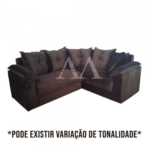 ESTOFADO LIFESPUMA LUGARES PAULINHA CANTO MARROM ESTOFADO LIFESPUMA LUGARES PAULINHA CANTO MARROM