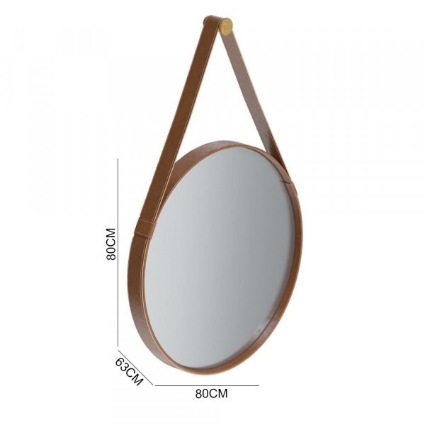 ESPELHO IMCAL AQUA MAIS 80CM MARROM ESPELHO IMCAL AQUA MAIS 80CM MARROM
