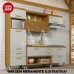 BALCAO NESHER 1P 1G PRINCESA 80CM FREIJO / OFF WHITE BALCAO NESHER 1P 1G PRINCESA 80CM FREIJO / OFF WHITE