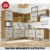 BALCAO NESHER 1P 4G IMPERATRIZ 120CM FREIJO/OFF WHITE 500365 BALCAO NESHER 1P 4G IMPERATRIZ 120CM FREIJO/OFF WHITE 500365