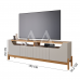 RACK PERMOBILI MOEMA OFF WHITE / NATURE RACK PERMOBILI MOEMA OFF WHITE / NATURE