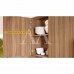 ARMARIO NESHER 2P ABRIR RAINHA 120CM NATURE 500695 ARMARIO NESHER 2P ABRIR RAINHA 120CM NATURE 500695
