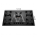 FOGAO 5B ATLAS COOKTOP UTOP MESA VIDRO ESMALTADO VP GAS PRETO FOGAO 5B ATLAS COOKTOP UTOP MESA VIDRO ESMALTADO VP GAS PRETO