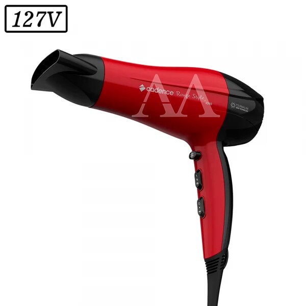 SECADOR DE CABELO CADENCE SEC560 ROUGE STYLE 127V VERMELHO SECADOR DE CABELO CADENCE SEC560 ROUGE STYLE 127V VERMELHO