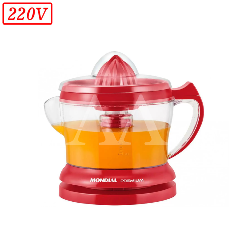 ESPREMEDOR DE FRUTAS MONDIAL PREMIUM E-23 220V VERMELHO ESPREMEDOR DE FRUTAS MONDIAL PREMIUM E-23 220V VERMELHO