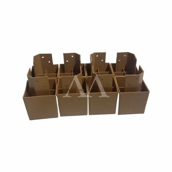 KIT LOPAS PES PADRAO C/8 PLASTICO AMENDOA CLEAN