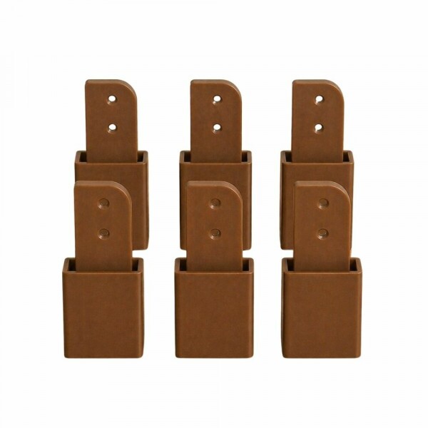 KIT TCIL PES C/6 PLASTICO C/ REGULAGEM CARAMELO KIT TCIL PES C/6 PLASTICO C/ REGULAGEM CARAMELO