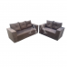 CJ ESTOFADO RG FLEX 2/3 LUGARES TURIM MARROM CJ ESTOFADO RG FLEX 2/3 LUGARES TURIM MARROM