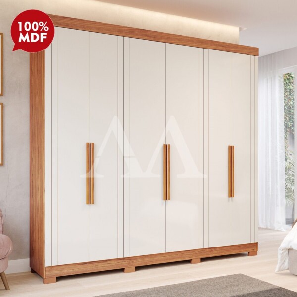 ROUPEIRO 6P. ABRIR 6G PANAN CECILIA SLIDE C/PES CINAMOMO / OFF WHITE ROUPEIRO 6P. ABRIR 6G PANAN CECILIA SLIDE C/PES CINAMOMO / OFF WHITE