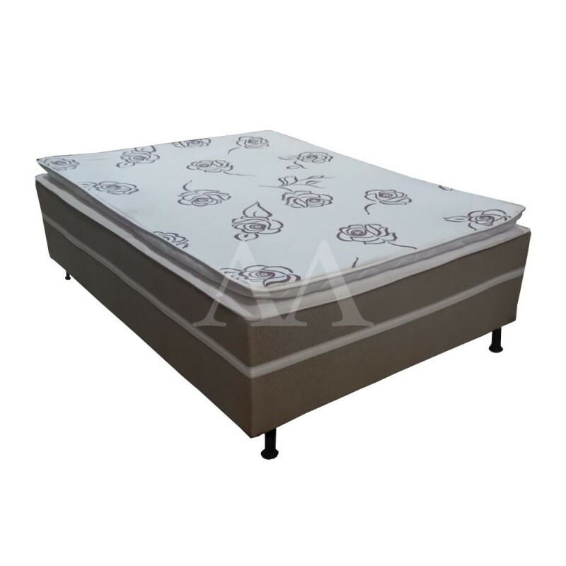 CAMA BOX D28 138X188X52 LIFESPUMA JADE C/ PILLOW CAMA BOX D28 138X188X52 LIFESPUMA JADE C/ PILLOW