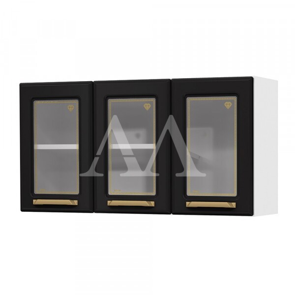 ARMARIO TELASUL TRIPLO MEDIO 3P C/V DIAMANTE NEW BRANCO / PRETO 818007-02 ARMARIO TELASUL TRIPLO MEDIO 3P C/V DIAMANTE NEW BRANCO / PRETO 818007-02