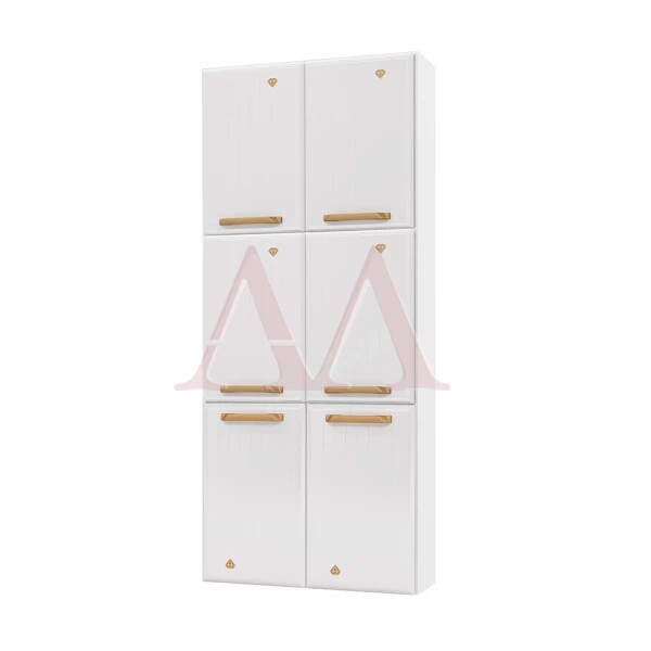 PANELEIRO TELASUL DUPLO ALTO 6P S/ PE DIAMANTE NEW BRANCO 818313-01 PANELEIRO TELASUL DUPLO ALTO 6P S/ PE DIAMANTE NEW BRANCO 818313-01