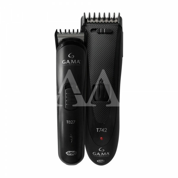 KIT MAQUINA CORTAR CABELO GAMA T747 BLACK TITANIUM USB KIT MAQUINA CORTAR CABELO GAMA T747 BLACK TITANIUM USB