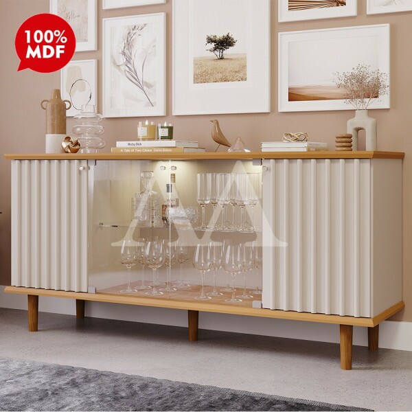 BUFFET CIMOL JANICE NATURE / OFF WHITE BUFFET CIMOL JANICE NATURE / OFF WHITE
