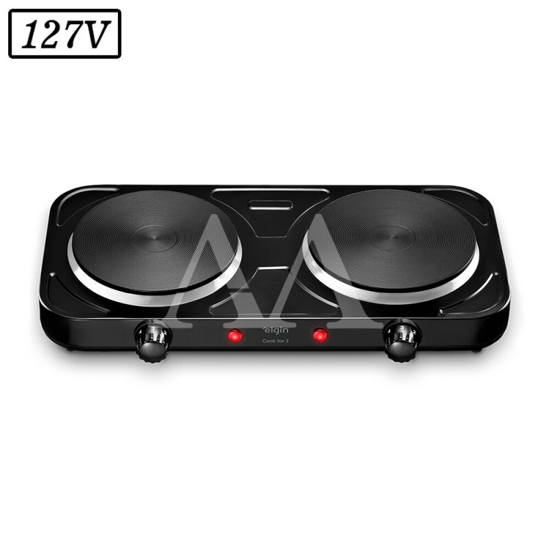 FOGAO 2B ELETRICO ELGIN 127V PRETO FOGAO 2B ELETRICO ELGIN 127V PRETO