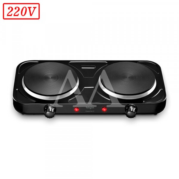 FOGAO 2B ELETRICO ELGIN 220V PRETO FOGAO 2B ELETRICO ELGIN 220V PRETO