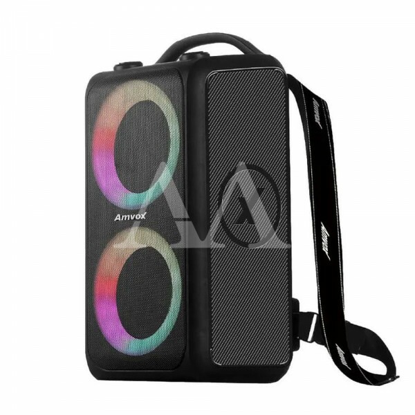 CAIXA DE SOM AMVOX AMPLIFICADORA ACA 600 BAGVOX BLACK 600 WATS CAIXA DE SOM AMVOX AMPLIFICADORA ACA 600 BAGVOX BLACK 600 WATS