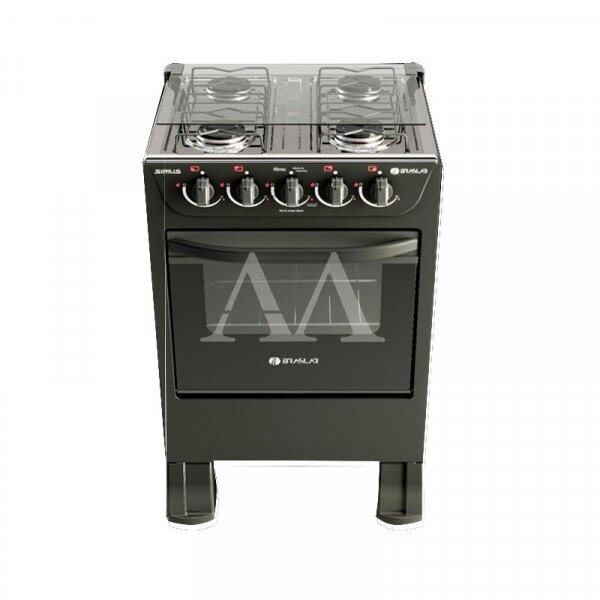FOGAO 4B BRASLAR PISO NEW SIRIUS SIMPLES BLACK FOGAO 4B BRASLAR PISO NEW SIRIUS SIMPLES BLACK
