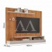 PAINEL PERMOBILI VALENCIA PLUS CINAMOMO/OFF WHITE