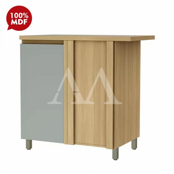 BALCAO NESHER CANTO 1P ABRIR RAINHA 92CM NATURE/VERDE 500735 BALCAO NESHER CANTO 1P ABRIR RAINHA 92CM NATURE/VERDE 500735