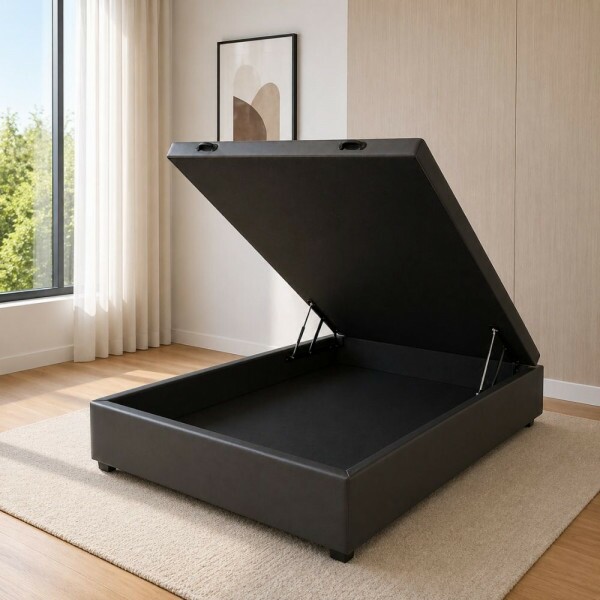 BASE BAU 138X188X39 MEGAFLEX BAU CORINO PRETO BASE BAU 138X188X39 MEGAFLEX BAU CORINO PRETO