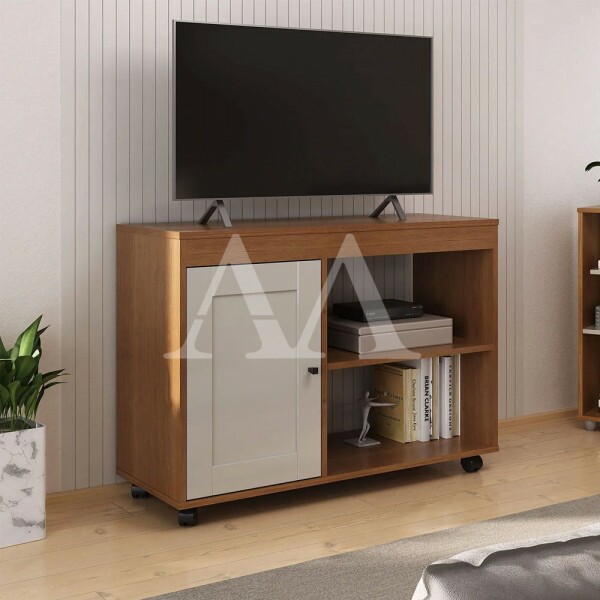 RACK ARTELY SAMPA CINAMOMO/OFF WHITE RACK ARTELY SAMPA CINAMOMO/OFF WHITE