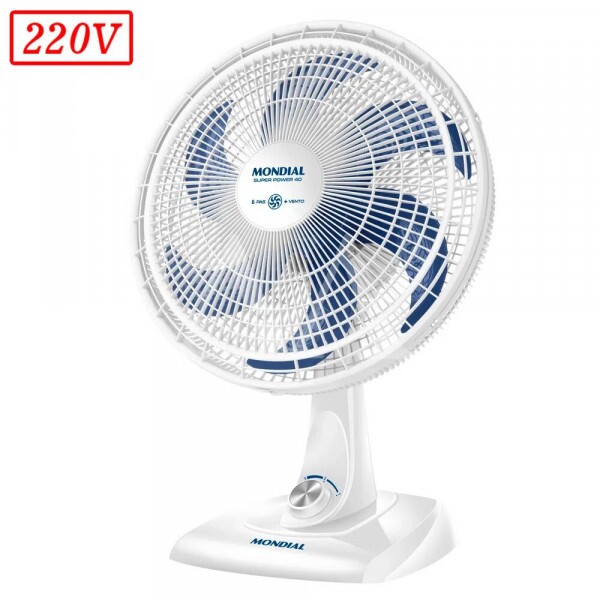 VENTILADOR MONDIAL VSP40W SUPER POWER 40CM 6 PAS 3 VEL 220V BRANCO VENTILADOR MONDIAL VSP40W SUPER POWER 40CM 6 PAS 3 VEL 220V BRANCO