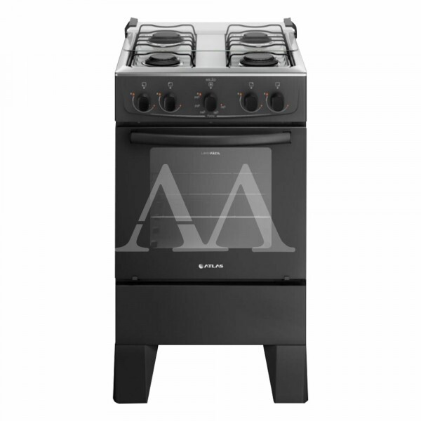 FOGAO 4B ATLAS MILAO PRETO FOGAO 4B ATLAS MILAO PRETO