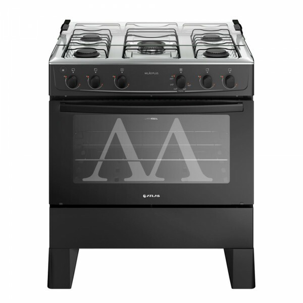 FOGAO 5B ATLAS MILAO PLUS PRETO FOGAO 5B ATLAS MILAO PLUS PRETO