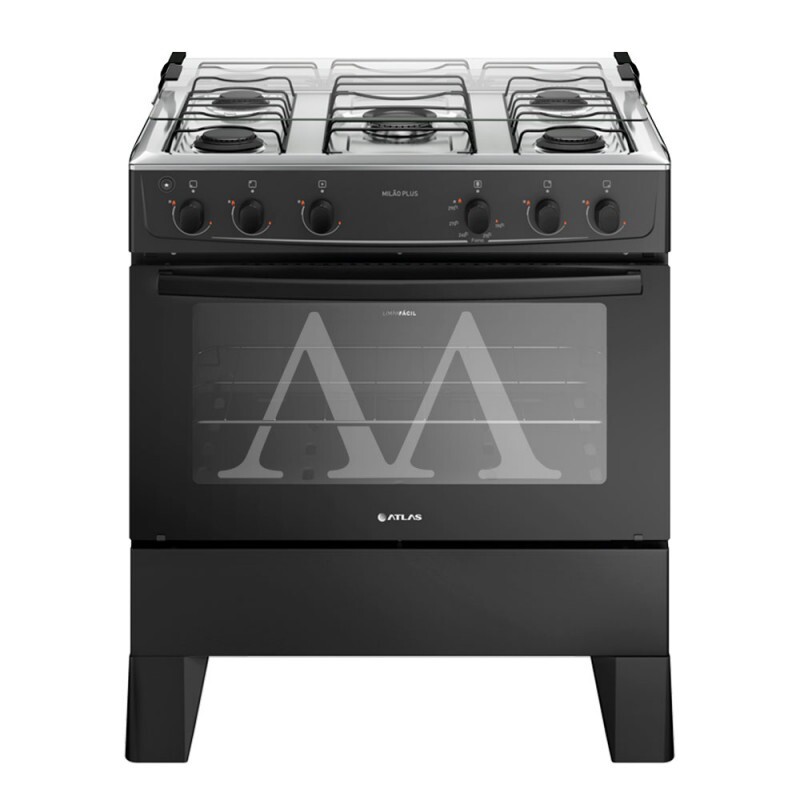 FOGAO 5B ATLAS MILAO PLUS PRETO FOGAO 5B ATLAS MILAO PLUS PRETO