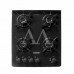 FOGAO 4B SUGGAR PISO NEO GLASS MESA VIDRO PRETO FOGAO 4B SUGGAR PISO NEO GLASS MESA VIDRO PRETO
