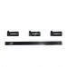 KIT LUMINARIA NITROLUX TRILHO PRETO 3X8W 3000K KIT LUMINARIA NITROLUX TRILHO PRETO 3X8W 3000K