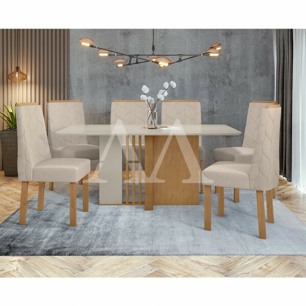 CJ MESA 6C LOPAS ASTRID CANT.COPO CAD ASTRID 160X80 LINHO RINZAI BEGE AMENDOA CLEAN/OFF WHITE CJ MESA 6C LOPAS ASTRID CANT.COPO CAD ASTRID 160X80 LINHO RINZAI BEGE AMENDOA CLEAN/OFF WHITE