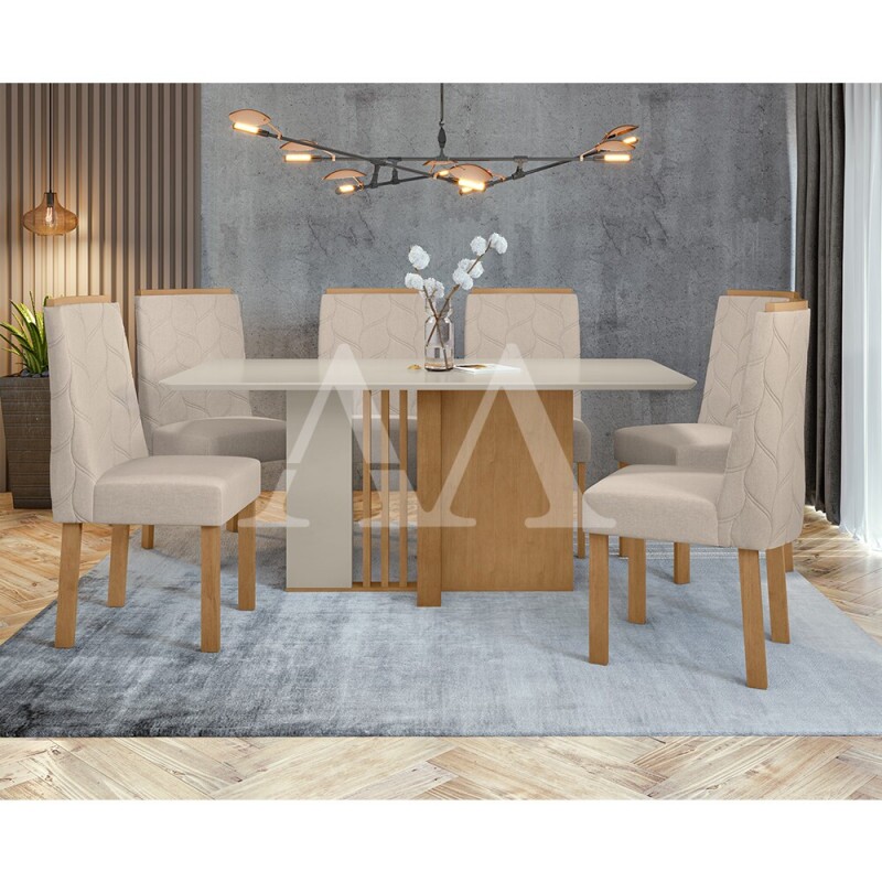 CJ MESA 6C LOPAS ASTRID CANT.COPO CAD ASTRID 160X80 LINHO RINZAI BEGE AMENDOA CLEAN/OFF WHITE CJ MESA 6C LOPAS ASTRID CANT.COPO CAD ASTRID 160X80 LINHO RINZAI BEGE AMENDOA CLEAN/OFF WHITE