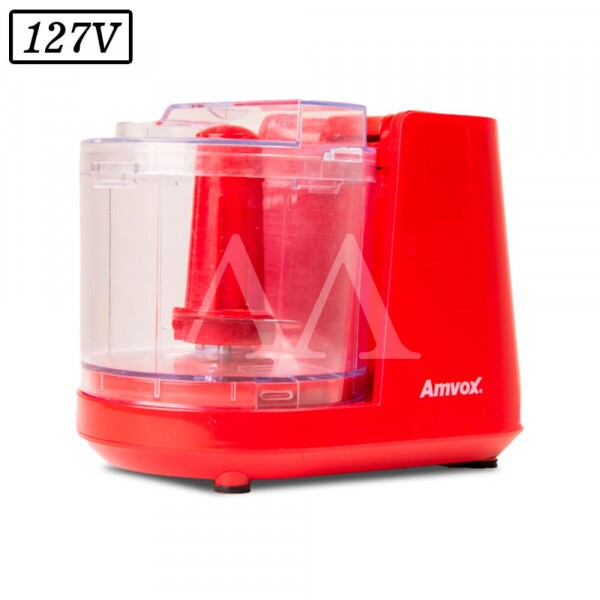 MINIPROCESSADOR AMVOX APR 1001 100W 127V VERMELHO MINIPROCESSADOR AMVOX APR 1001 100W 127V VERMELHO