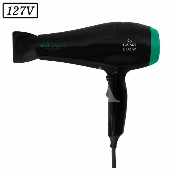 SECADOR DE CABELO GAMA BABOSA CERAMIC ION 2100W 127V SECADOR DE CABELO GAMA BABOSA CERAMIC ION 2100W 127V