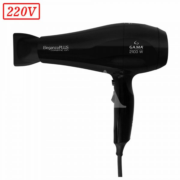 SECADOR DE CABELO GAMA ELEGANZA PLUS CERAMIC ION 2100W 220V SECADOR DE CABELO GAMA ELEGANZA PLUS CERAMIC ION 2100W 220V