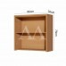 ARMARIO NESHER 2P ABRIR CONDESSA 80CM CARVALHO/GREIGE 500967 ARMARIO NESHER 2P ABRIR CONDESSA 80CM CARVALHO/GREIGE 500967