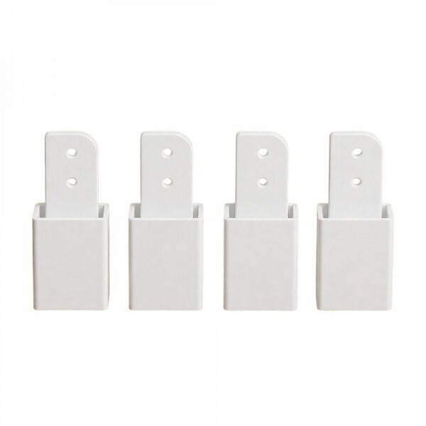 KIT TCIL PES C/4 PLASTICO C/ REGULAGEM BRANCO KIT TCIL PES C/4 PLASTICO C/ REGULAGEM BRANCO