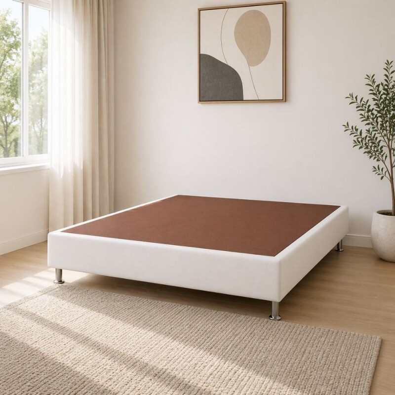 BASE BOX 138X188X30 ORTOBOM SOMMIER CORINO BRANCO