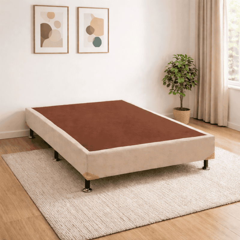 BASE BOX 138X188X30 ORTOBOM SOMMIER CAMURCA BEGE
