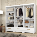 ROUPEIRO 2P. ABRIR 1G RODIAL SMART PLUS BRANCO/FOSCO 11GR2123S ROUPEIRO 2P. ABRIR 1G RODIAL SMART PLUS BRANCO/FOSCO 11GR2123S
