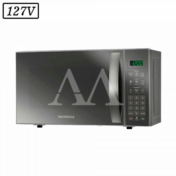 FORNO MICROONDAS MONDIAL MO0121E 21L 127V PRATA COBRE ESPELHADO FORNO MICROONDAS MONDIAL MO0121E 21L 127V PRATA COBRE ESPELHADO