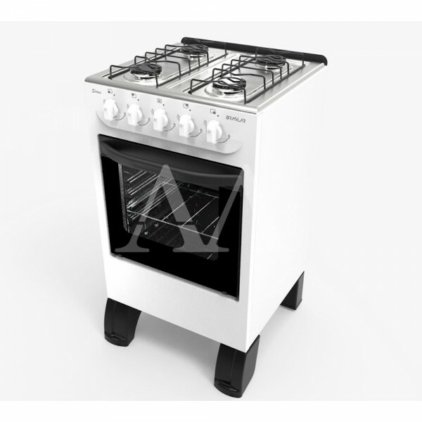 FOGAO 4B BRASLAR NEW SIRIUS SIMPLES S/ TAMPO BRANCO FOGAO 4B BRASLAR NEW SIRIUS SIMPLES S/ TAMPO BRANCO
